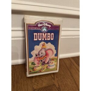 Walt Disney Masterpiece Collection Dumbo VHS Tape‎